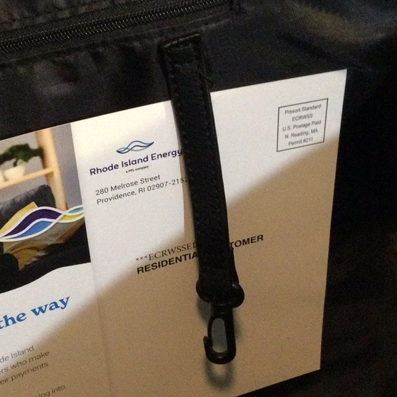 Black Overnight Travel Bag - Picture 12 of 13